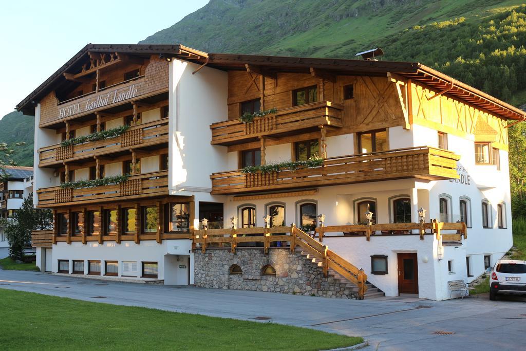 Hotel Landle Galtür Esterno foto